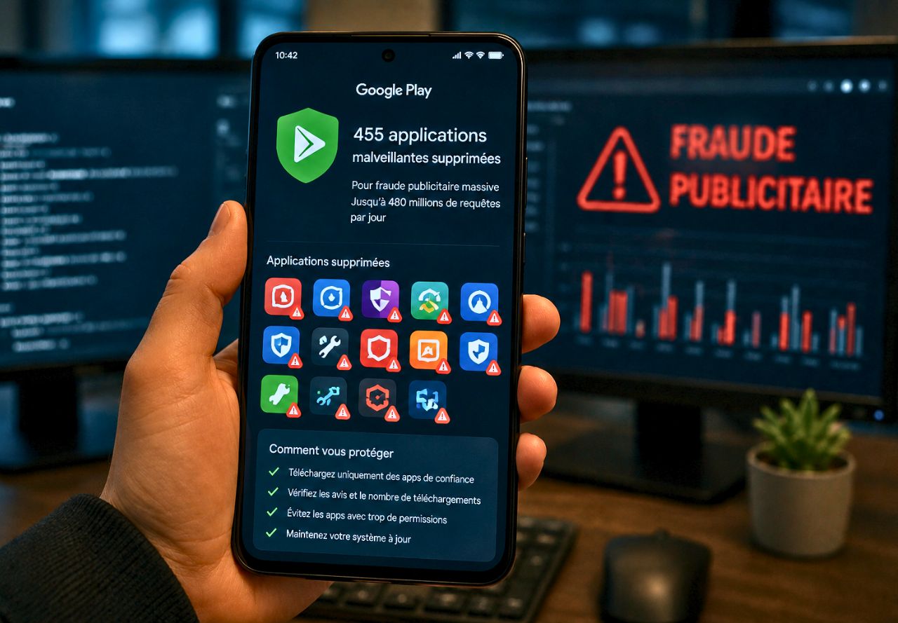 Fraude Trapdoor avec 455 applications Android sur le Google Play Store