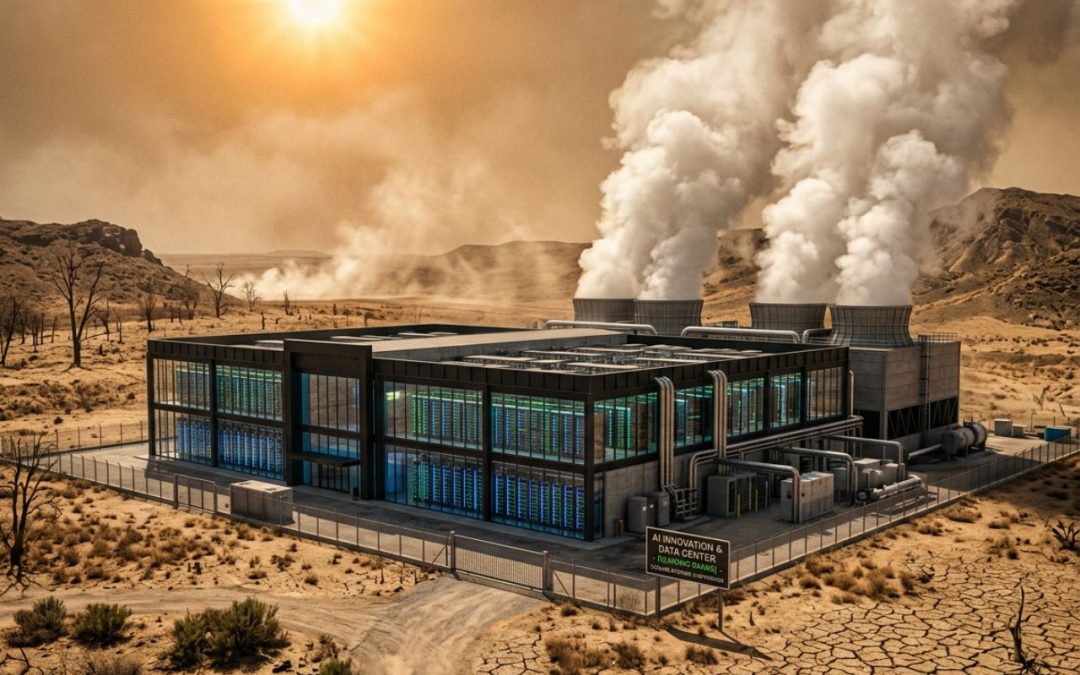 En pleine canicule, l’IA devient un problème environnemental majeur : des milliards de litres d’eau gaspillés par les data centers