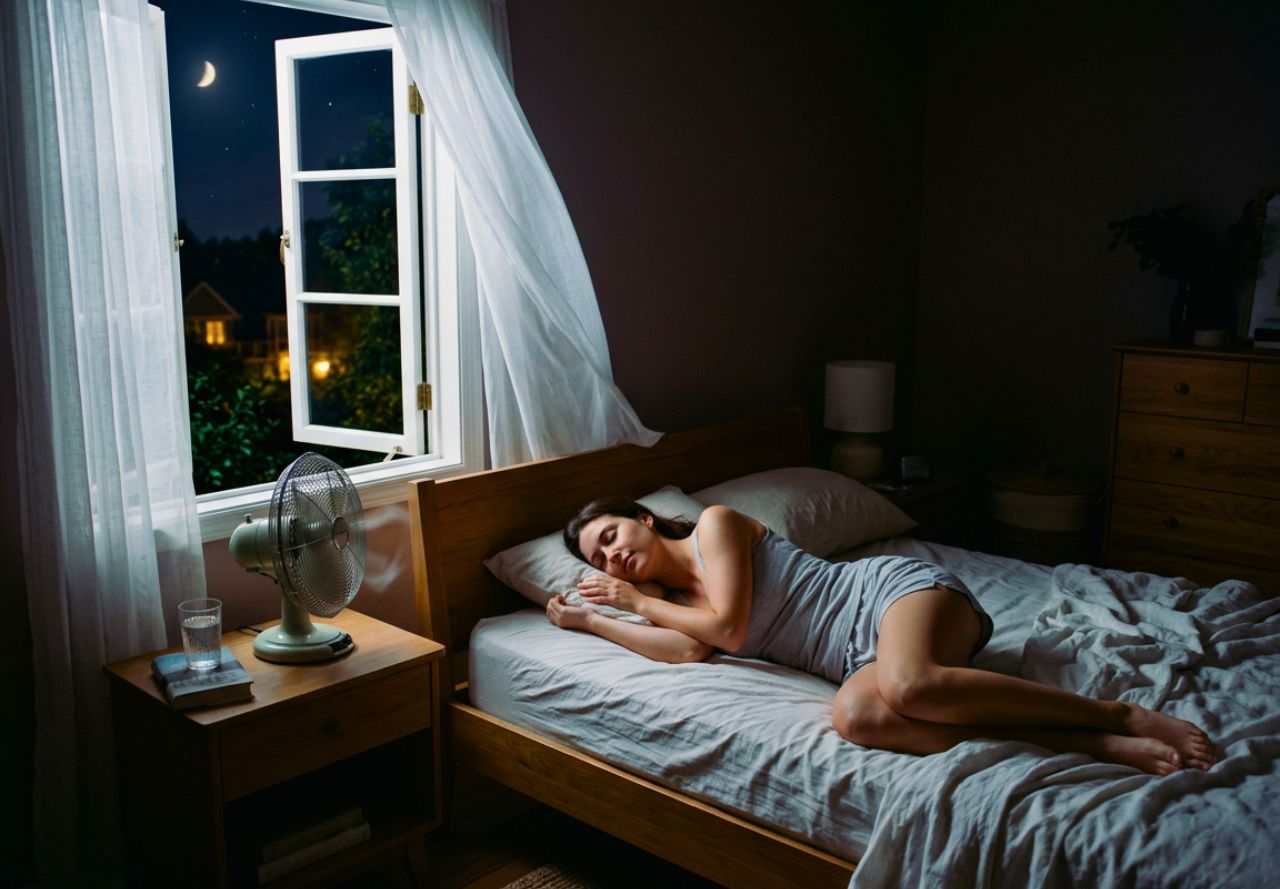 Aménager sa chambre pour mieux dormir pendant un épisode de forte chaleur