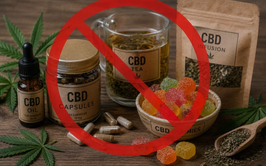 CBD en France : huiles, tisanes et bonbons interdits dès le 15 mai 2026