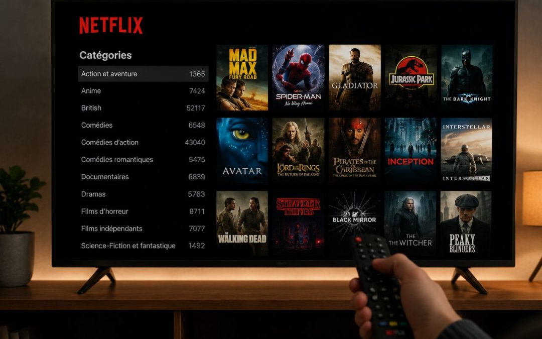 Codes secrets Netflix : la liste complète 2026 pour explorer le catalogue caché