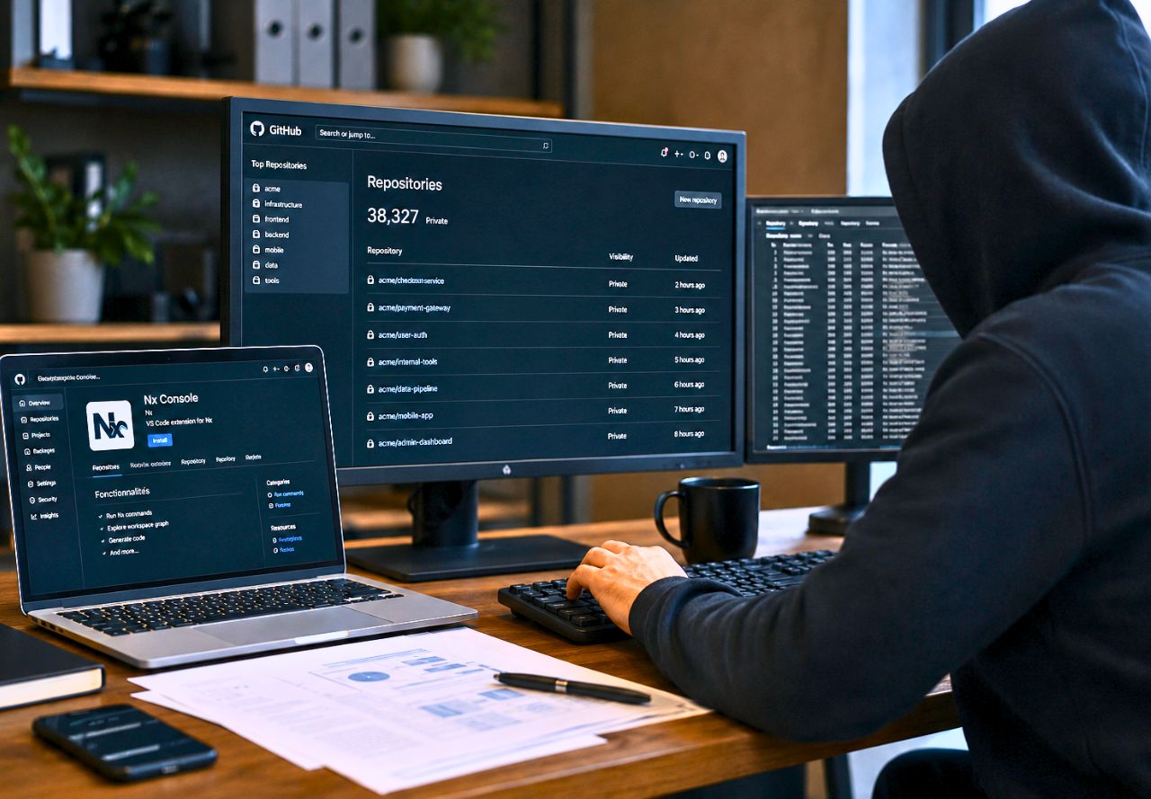 Cyberattaque GitHub via une extension Visual Studio Code compromise