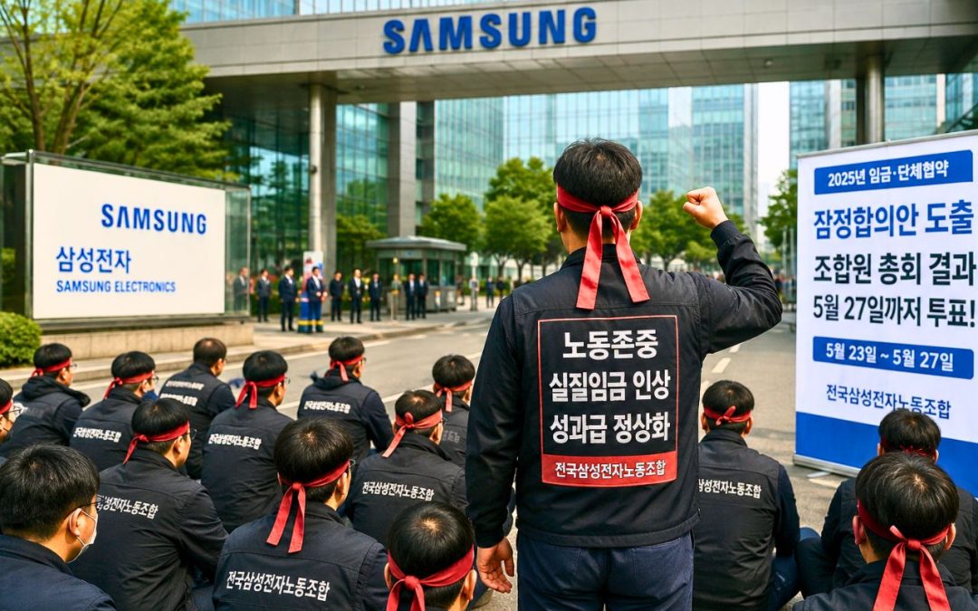 Grève Samsung : 48 000 salariés suspendent leur mouvement, mais la crise n’est pas terminée