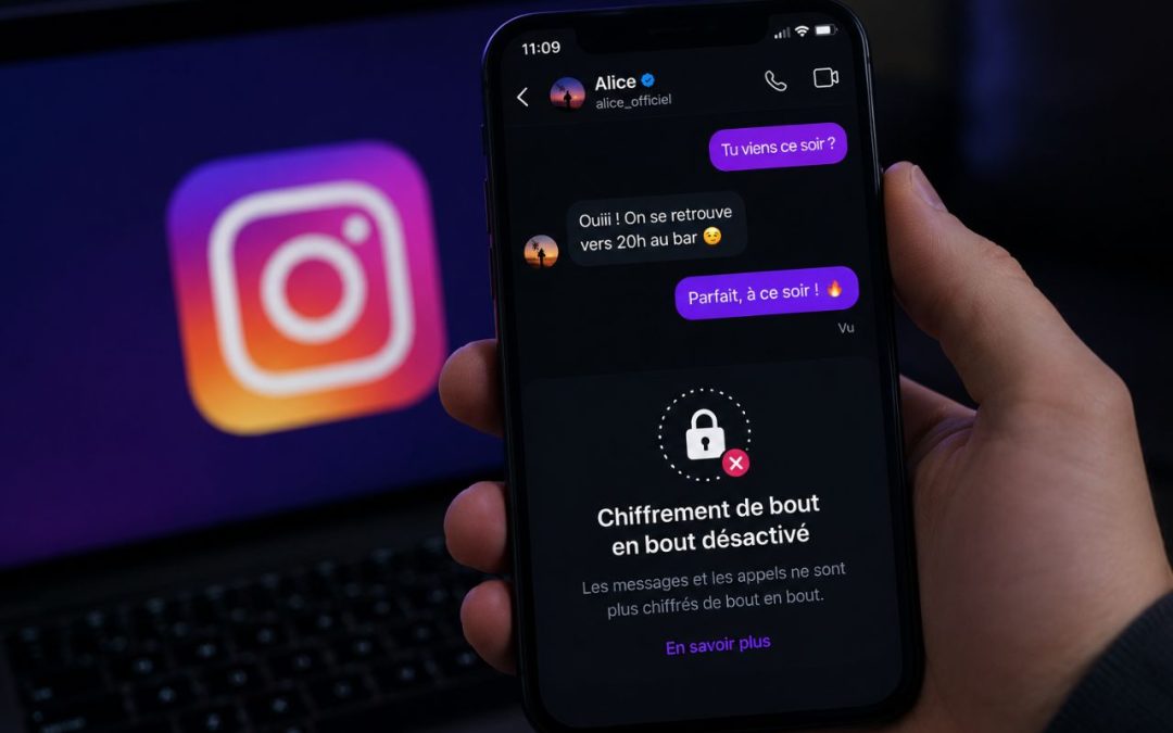 Instagram supprime le chiffrement de bout en bout des DM : ce que cela change