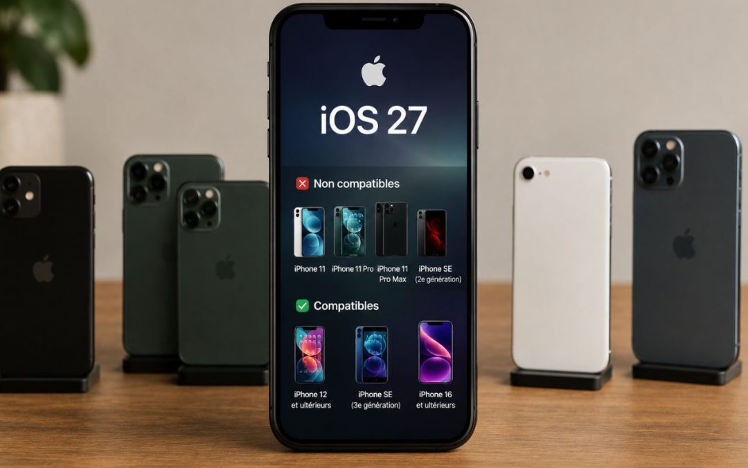 iOS 27 : Apple abandonnerait l’iPhone 11, 11 Pro, 11 Pro Max et SE 2