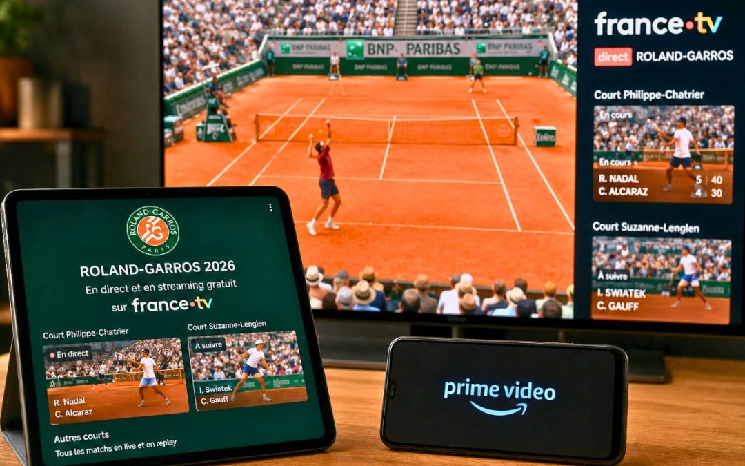 Roland-Garros 2026 : où regarder le tournoi en direct et en streaming gratuit ?