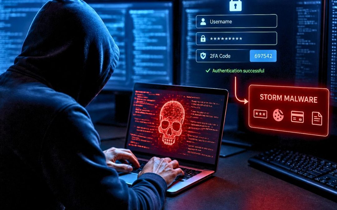 Storm : ce nouveau malware contourne la double authentification et vole vos données sans alerter votre PC