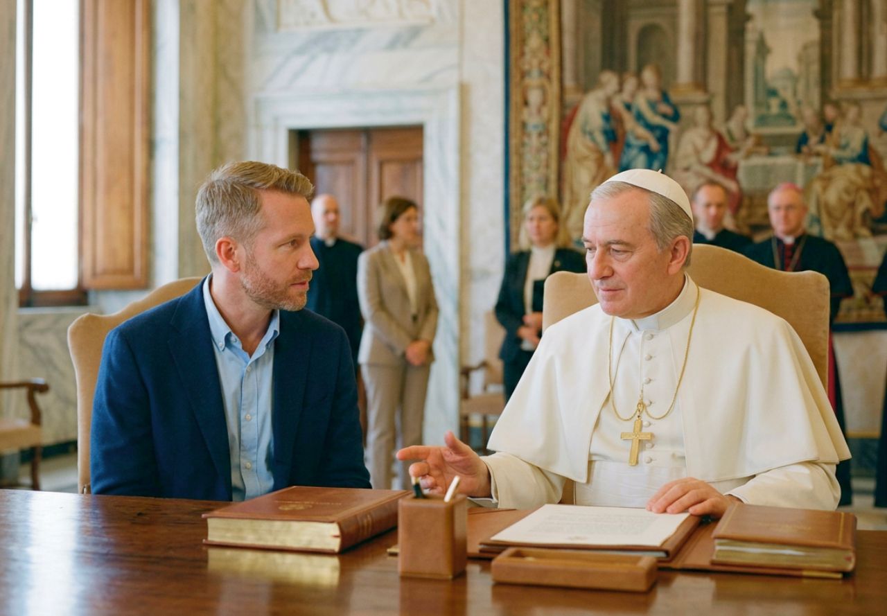 Vatican désarmer intelligence artificielle Anthropic Christopher Olah Léon XIV