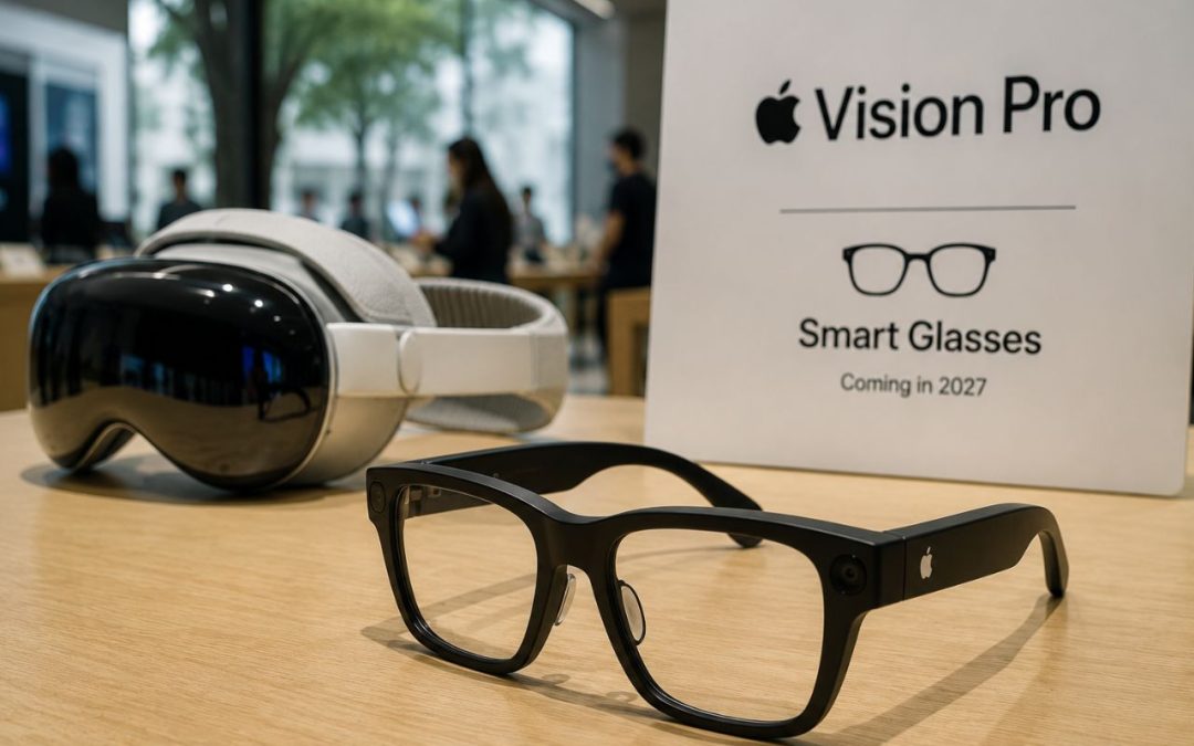 Vision Pro n’est plus prioritaire : Apple mise tout sur des lunettes connectées en 2027