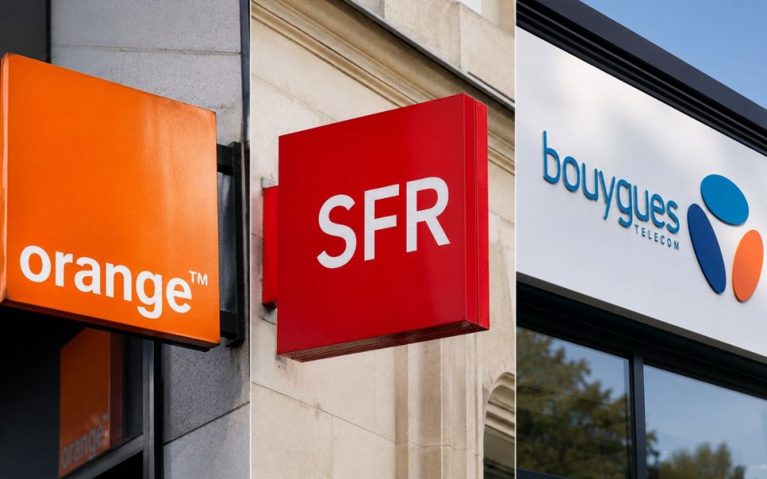 Rachat de SFR : Orange, Free et Bouygues signent un accord à plus de 20 milliards d’euros