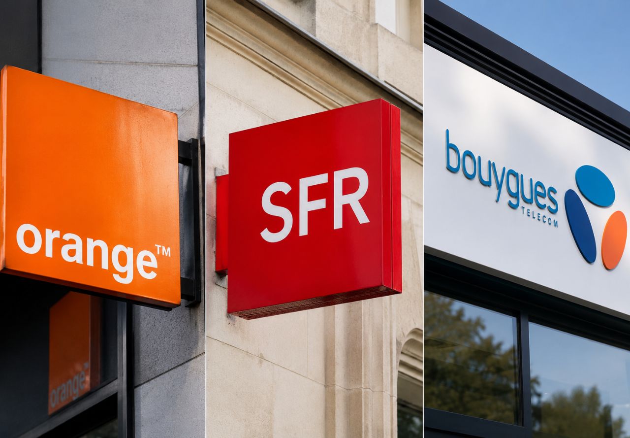 Signature du protocole d’accord pour le rachat de SFR par Orange, Free et Bouygues Telecom