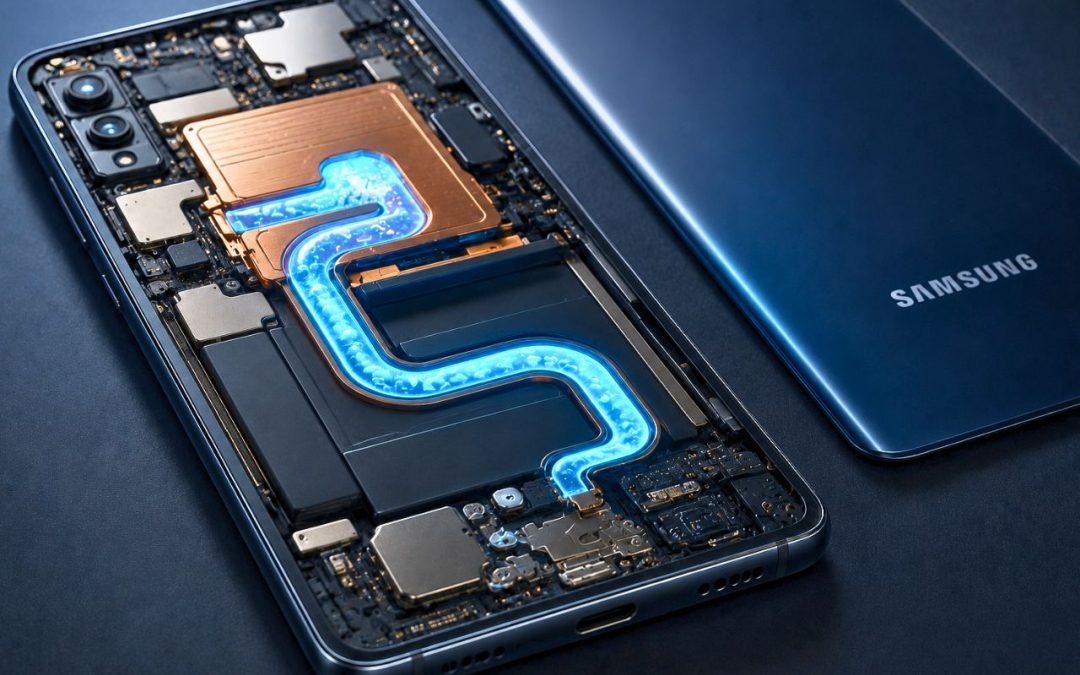 Samsung prépare un refroidissement liquide actif pour ses Galaxy : la fin des smartphones qui chauffent ?