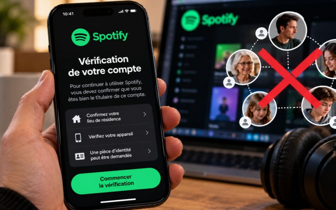 Spotify : vérification par QR code pour l’abonnement Famille, 7 jours pour scanner