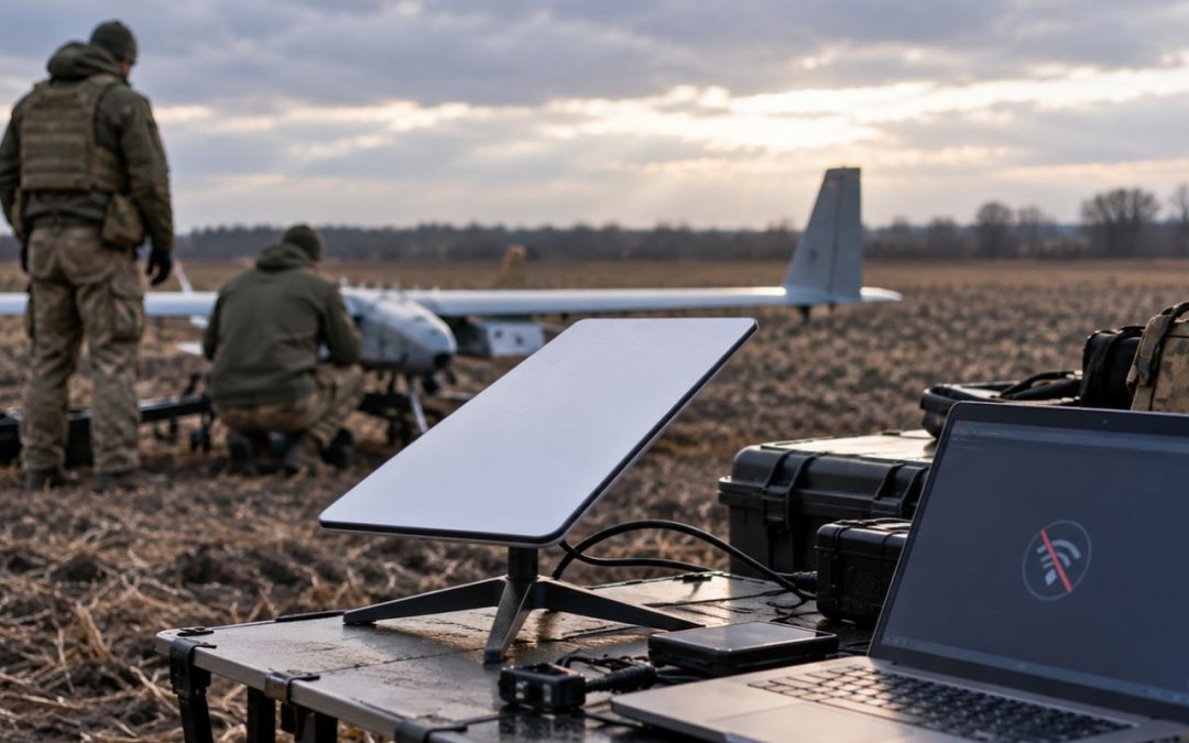 Starlink en Ukraine : une limite à 160 km/h sur le pack militaire, selon Kiev